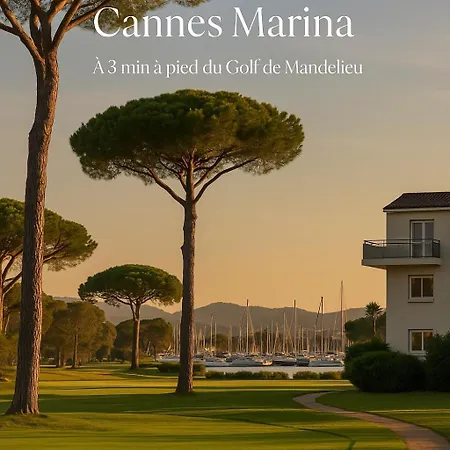 Cannes Marina, Vue Port Avec Piscine Et Parking Prive Appartamento *